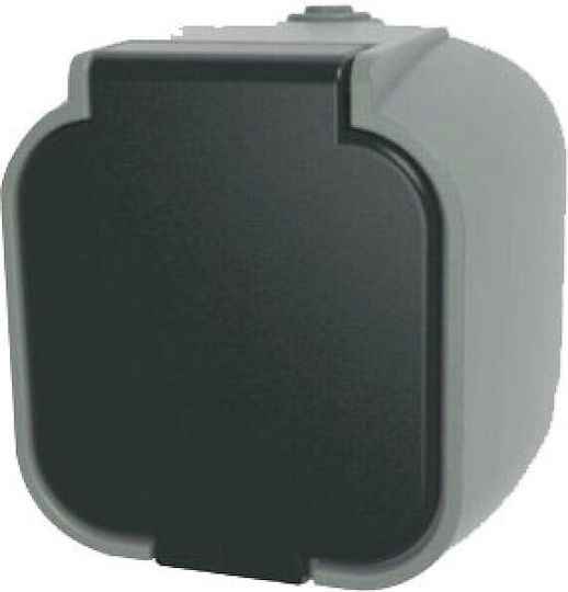 Geyer Single Power Socket Gray