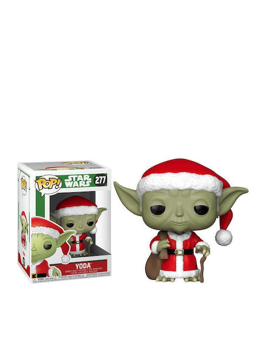 Funko Pop! Filme: Krieg der Sterne - Yoda Santa (Feiertag) 277 Wackelkopf
