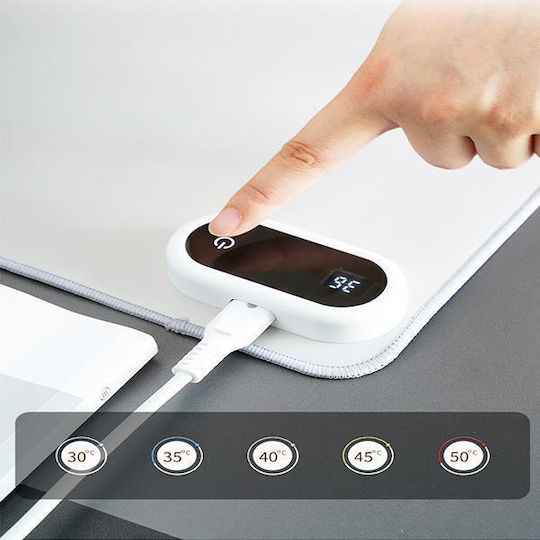 Next Θερμαινόμενη Επιφάνεια Mouse Pad XL (600mm) Μαύρο 33126-09---2