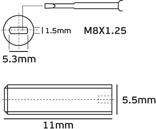 VK Lighting Niplu de Montare pentru Corpuri de Iluminat Alb 52150-116643