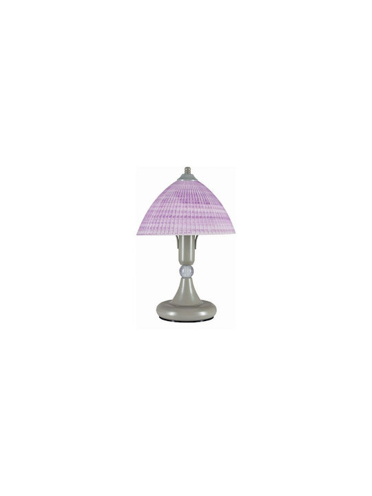 ArkoLight Tischlampe mit Weiß Schirm und Basis