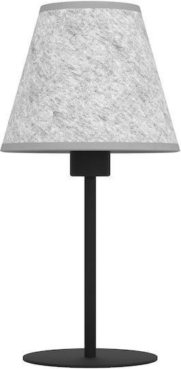 Eglo Metal Table Lamp for Socket E27 with Gray Shade and Base