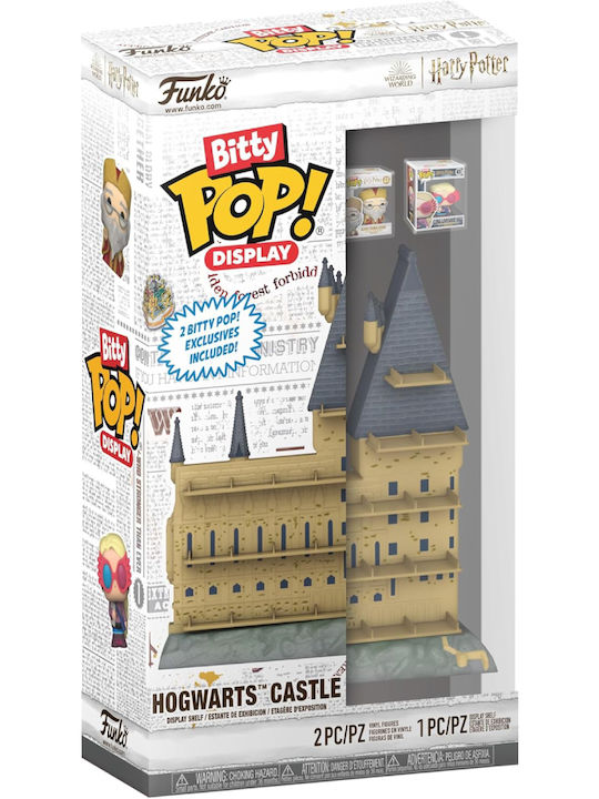 Funko Bitty Pop! Town: Bitty Pop! Town: Harry Potter - Hogwarts Castle Display Shelf (περιέχει 2 Bitty Pop!) Exclusive