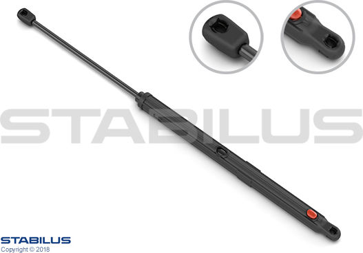 Hood Shock Absorber Mercedes-benz Clc-class Cl203 Stabilus 244991
