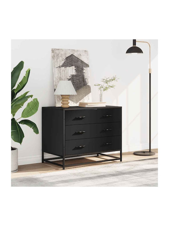 Comoda pentru Dormitor Negru 70x41x56buc
