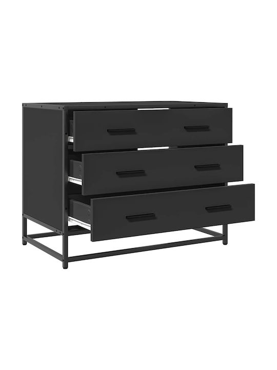 Comoda pentru Dormitor Negru 70x41x56buc