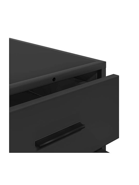Comoda pentru Dormitor Negru 70x41x56buc