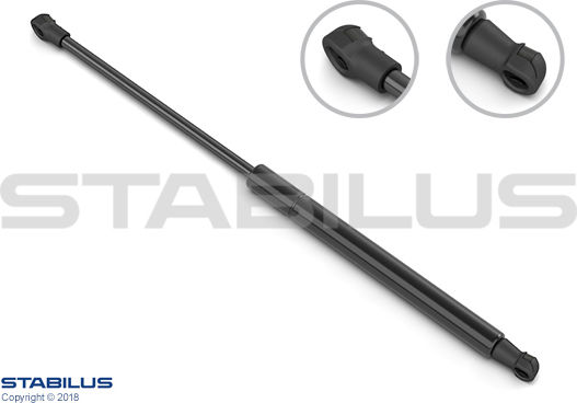Trunk Shock Absorber Vw Passat Variant 3a5 35i Stabilus 0825mv