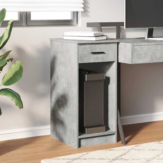 vidaXL vidaXL Computer- und Peripherieständer Für Bürostühle Graue Tower-Computer Basis