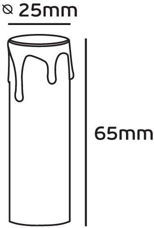 VK Lighting Βάση Τοποθέτησης για Φωτιστικά Καφέ 33124-009716