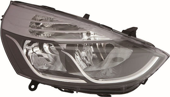 Headlight Electric Front Light M Chrome Phryde E Tyc Renault Clio 13-16 260106624r Right 1 pc