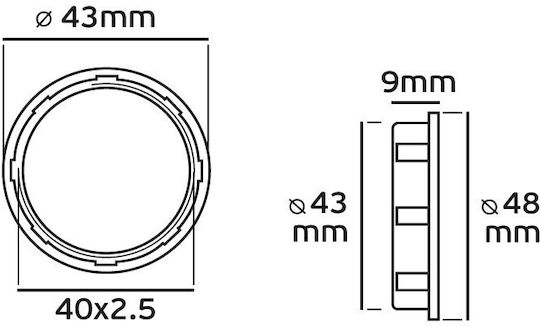 VK Lighting Replacement Washer for Lighting Fixtures Brown 28114-012618