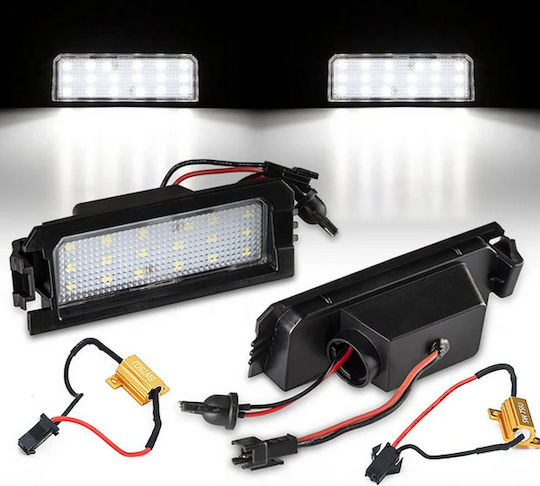NTY Светлини за регистрационната табела LED 12V за Hyundai i30 2013-2017 2бр