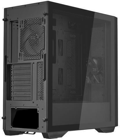Cougar Uniface Геймърско Midi Tower Компютърна Кутия с Страничен Прозорец Черна