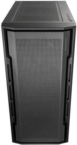 Cougar Uniface Геймърско Midi Tower Компютърна Кутия с Страничен Прозорец Черна