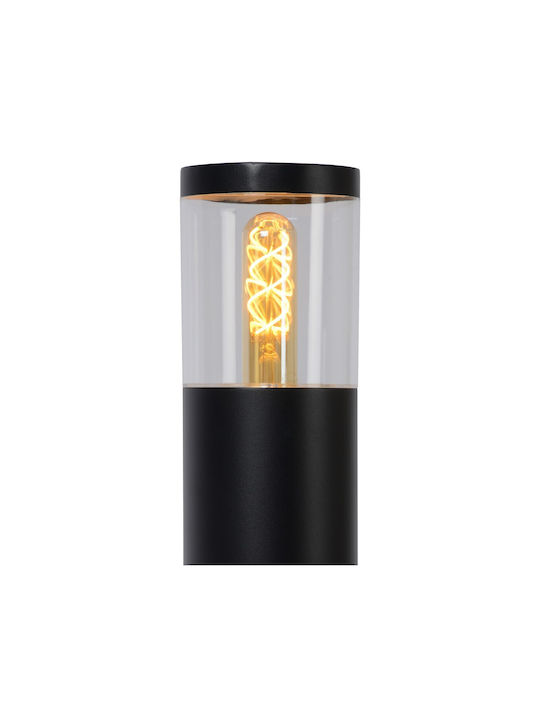 Lucide Lightning Fedor Φωτιστικό Κολωνάκι Εξωτερικού Χώρου 40W IP44 για Ντουί E27 Μαύρο