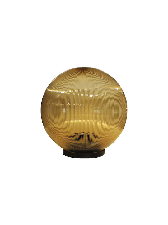 Aca Lamp Globe Outdoor IP45 for Socket E27 Honey