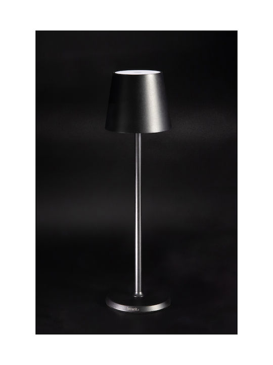 Securit Felina Outdoor Floor Lamp with Warm White Light IP54 Black