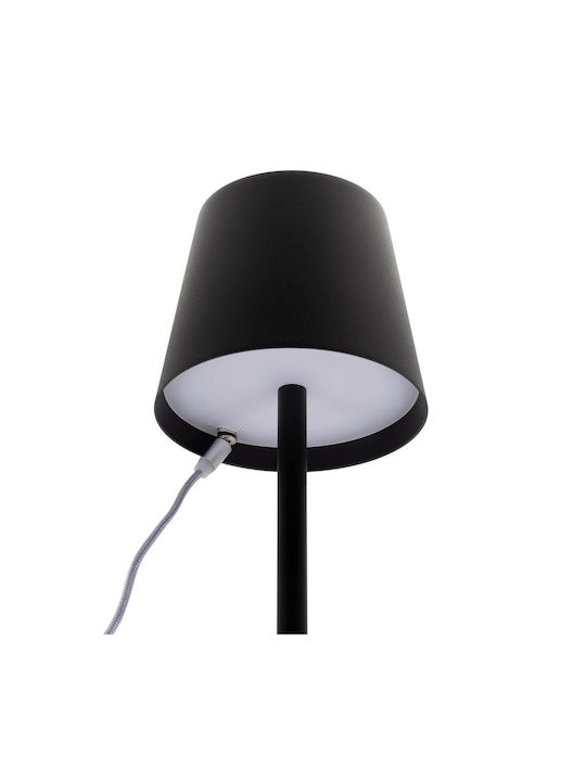 Securit Felina Outdoor Floor Lamp with Warm White Light IP54 Black