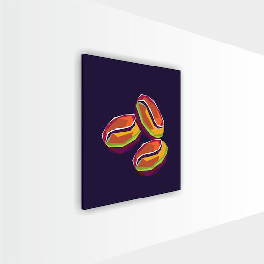 Coffee Frame Coffee Beans Art 100x100