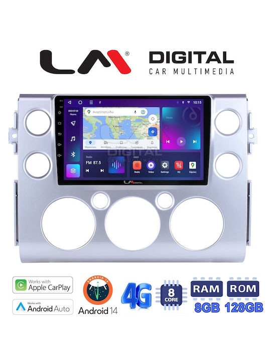 LM Digital Car Audio System for Toyota FJ / Urban Cruiser 2014 (Bluetooth/USB/AUX/WiFi/GPS/Apple-Carplay/Android-Auto) with Touch Screen 9"