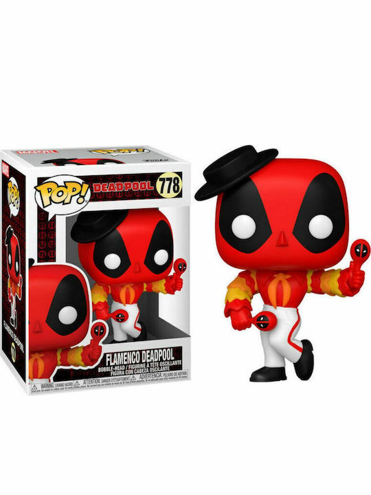 Funko Pop! Movies: Deadpool - Deadpool Flamenco 778 Bobble-Head