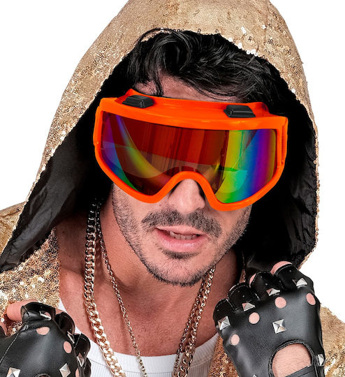 De carnaval Ochelari Portocalii 1buc