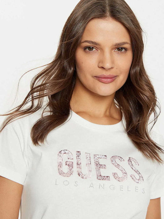 Guess Blouse Ecru W5RI19I3Z14-G011