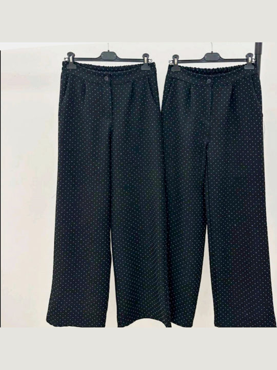 Damen Hochbund Pantaloona mit Gummiband Schwarze