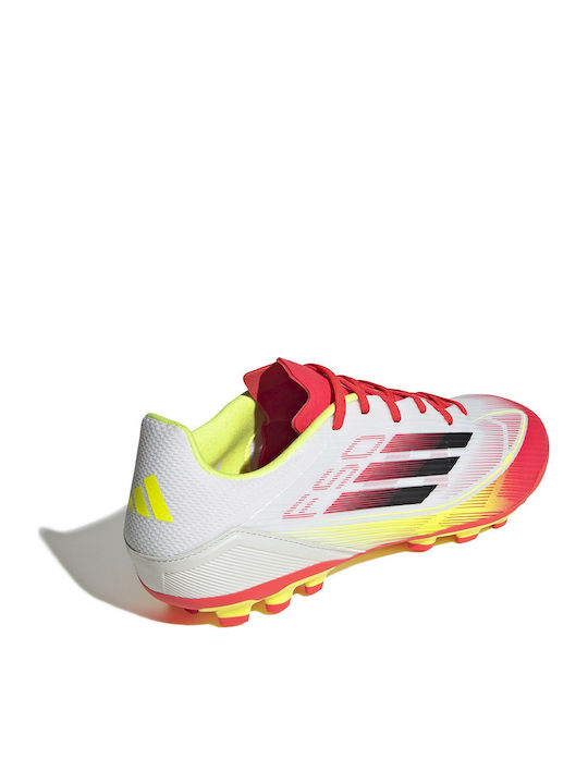 adidas F50 League Pantofi de Fotbal cu crampoane Albe