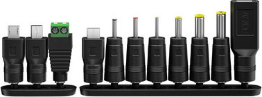 Goobay Universelles Netzadapter Einstellbare Spannung 5 2.4A mit Leistung 12W mit Steckerset (74436)