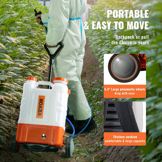 Vevor Backpack Sprayer Battery with Capacity 15lt