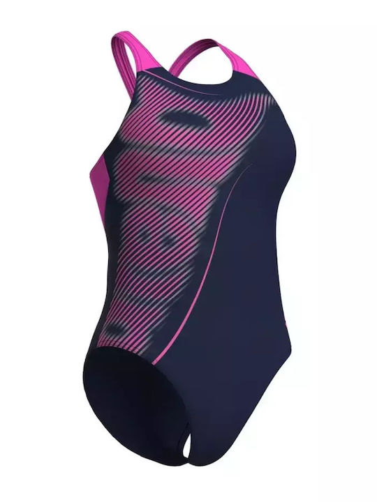 Arena Back Women's One Piece Competition Swimsuit Blue