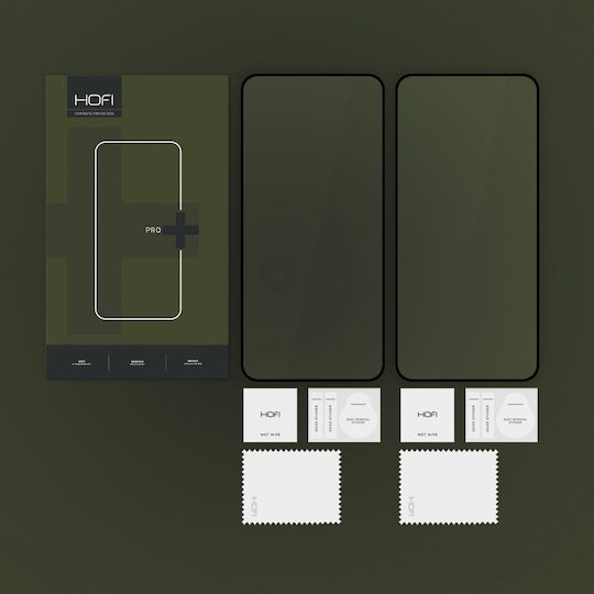 Hofi Glass 0.3mm Tempered Glass Black (SAMSUNG S25, HOFI)