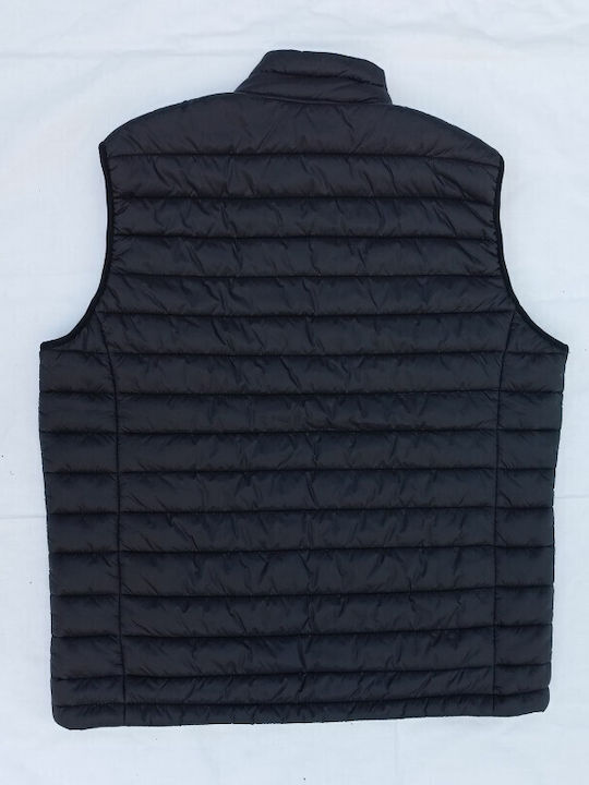 Double Sleeveless Jacket BLACK