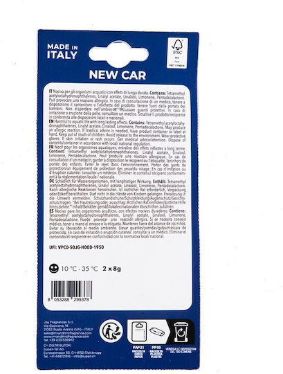 Set of 2 New Car Scent Car Air Freshener Refills Mr&mrs Fragrance