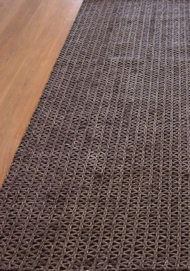 Handgefertigt Wolle Brown Black