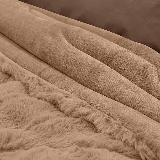 Lino Home Bettbezug Großes Doppelbett 220x240cm Conilio Pink 850 GSMGsm