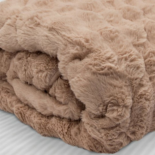 Lino Home Bettbezug Großes Doppelbett 220x240cm Conilio Pink 850 GSMGsm