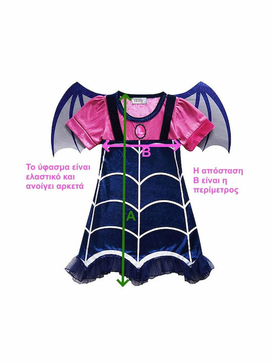 Costum de Carnaval pentru Copii Vampirină