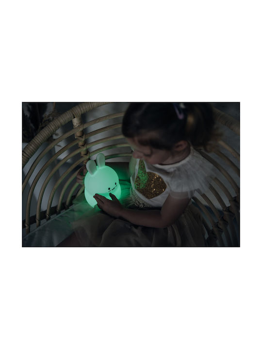 FreeOn Nursery Night Light LED Rabbit Power White