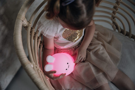 FreeOn Lămpi De Veghe Pentru Copii LED Bufniță USB Alb Cu Iluminare RGB