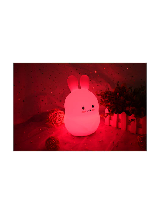 FreeOn Nursery Night Light LED Rabbit Power White