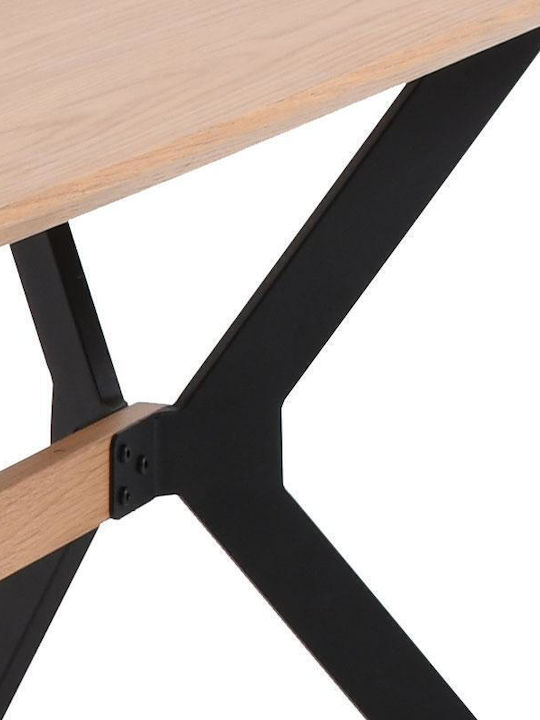 Tisch Speisesaal Holz Natural color 140x70x75cm