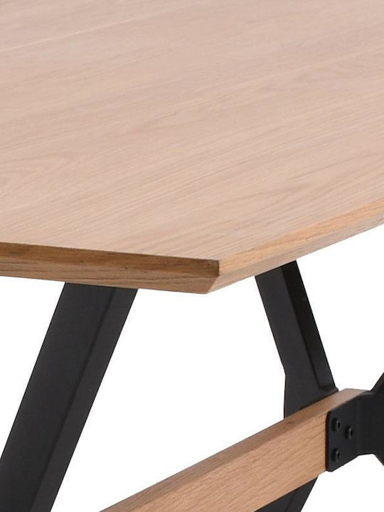 Tisch Speisesaal Holz Natural color 140x70x75cm