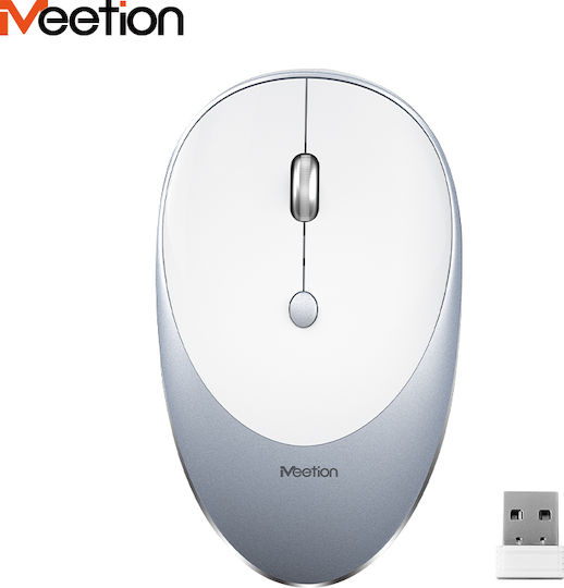 Meetion MT-R600 Wireless Mouse Silver