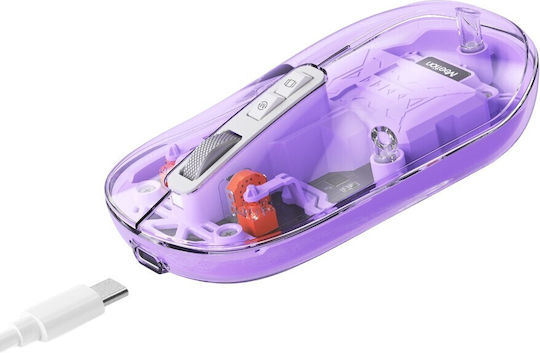 Meetion MT-BTM005 Wireless Bluetooth Mouse Purple