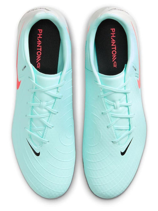 Nike Phantom GX 2 Academy FG/MG Football Shoes with Blue Cleats Nike Phantom GX 2 Academy FG/MG Football Shoes with Blue Cleats