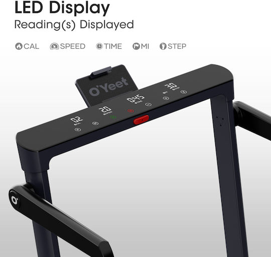O'Yeet WalkingPad Elektrisches Faltbares Laufband für Benutzer bis 130kg