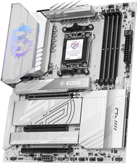 MSI MPG X870E Edge TI WIFI Motherboard ATX με AMD AM5 Socket 7E59-002R